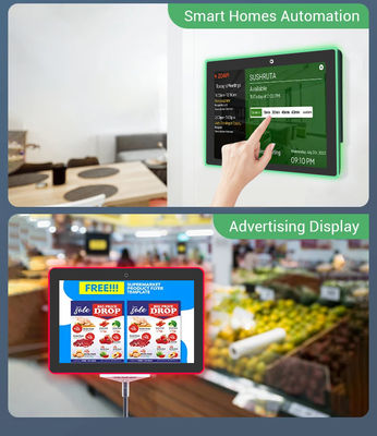10.1-inch Wall Mount Android Tablet with RK3566 Quad Core and PoE Powered for Meeting Room Booking System