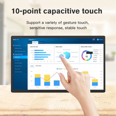 15.6inch android 14 tablet pc wall mount touch screen RK3576 Commercial Display