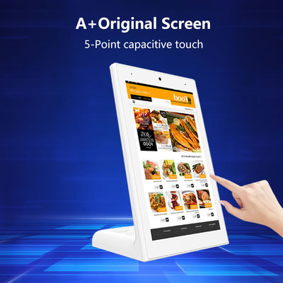 13.3inch RK3568 L shape desktop android tablet pc POE business kiosk restaurant othering