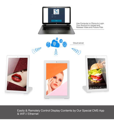 13.3inch RK3568 L shape desktop android tablet pc POE business kiosk restaurant othering