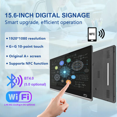 
smart 15.6″ FHD Touch Screen RK3568 Android 11 tablet Digital Signage Player Board Classroom Information Display