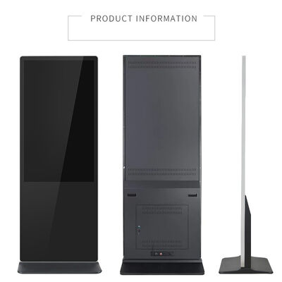 43 Inch Floor Standing Digital Signage LCD Advertising Displays Touch Screen Smart Kiosk Poster Player for Shopping Mall