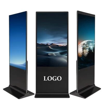 43 Inch Floor Standing Digital Signage LCD Advertising Displays Touch Screen Smart Kiosk Poster Player for Shopping Mall