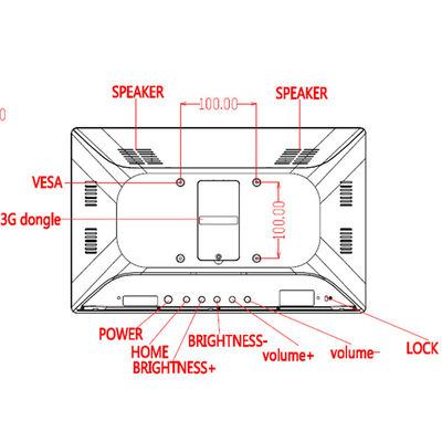 15.6 Inch Ultra Thin All-in-One Touch Screen PC with 8GB ROM WiFi RJ45 and PoE