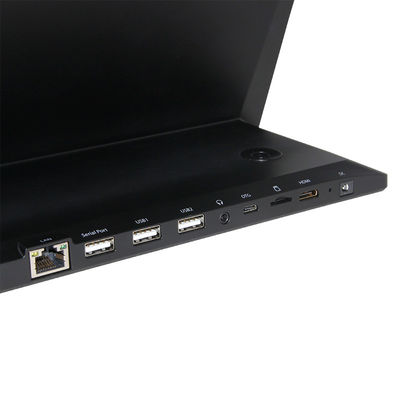 1920x1080 RJ45 13.3" All In One Touch Screen PC Advertising Display