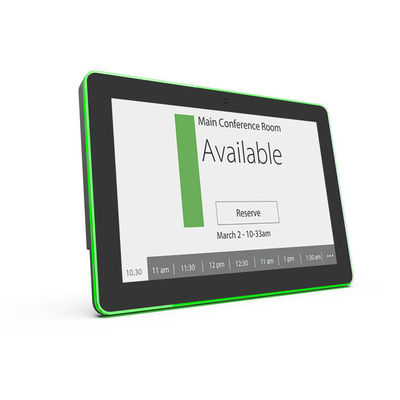 10.1 Inch Conference Room Android Tablet RK3399 NFC POE Meeting Room Scheduler Tablet PC with Led Light