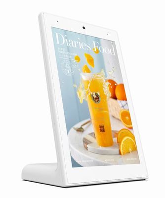 Factory OEM 10.1 inch RK3399 Desktop Restaurant Ordering Tablet L-Type POE Android Tablet