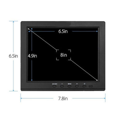 Hopestar 8-Inch LCD CCTV Monitor with BNC, AV, HDMI & USB Inputs
