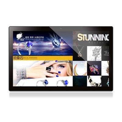 24-inch Wall Mount Android Tablet with 350cd/m2 Brightness and HDMI USB Support for Digital Signage