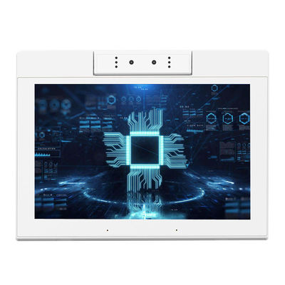 10.1 Inch L-shaped RK3566 POE NFC Android 11 Tablet Pc Desktop White Restaurant Ordering Tablet with Dual Camera