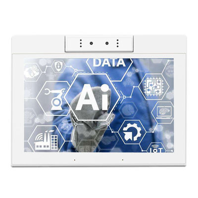 10.1 Inch L-shaped RK3566 POE NFC Android 11 Tablet Pc Desktop White Restaurant Ordering Tablet with Dual Camera