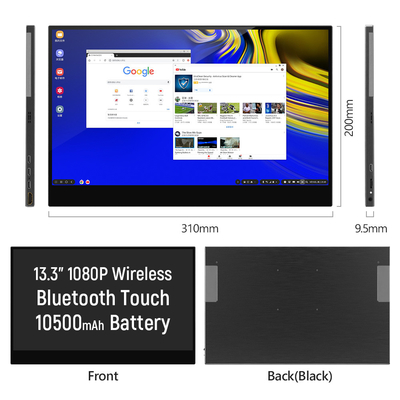 13.3Inch WPortable Wireless Touch Screen Monitor