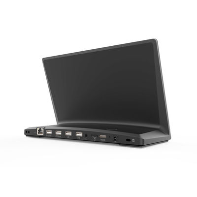 10-Inch desktop L shape 1080p Android Tablet with PoE  HDMI for Commercial