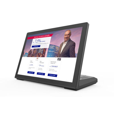 10-Inch desktop L shape 1080p Android Tablet with PoE  HDMI for Commercial