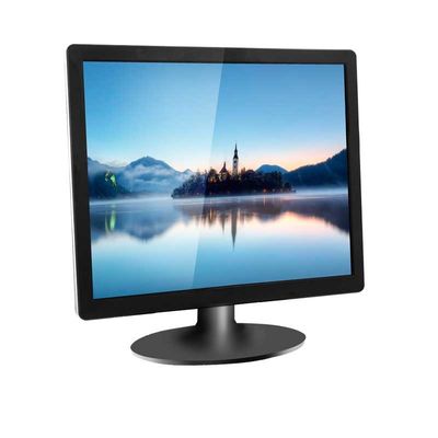 Square  250cd/M2 19 Inch Led Monitors , 1280x1024 LED Computer Display