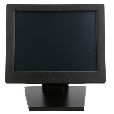 POS Resistive DC12V 12 Inch LCD Touch Screen Monitor VGA HDMI USB