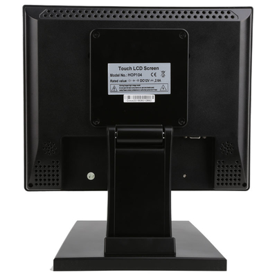 POS Resistive DC12V 12 Inch LCD Touch Screen Monitor VGA HDMI USB