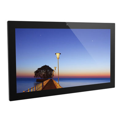 18.5inch Frameless Wall Mounted Advertising Android Tablet with Desktop Stand