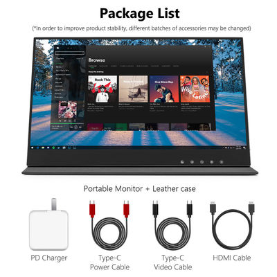 Professional Wireless Type-C Touch Screen Monitor with Bluetooth Connectivity