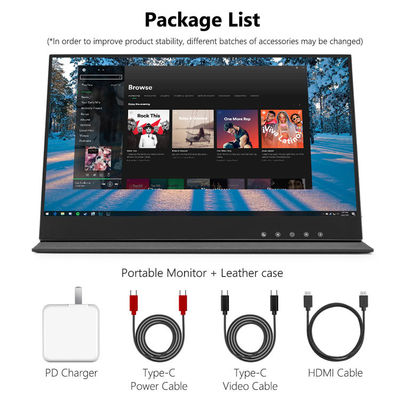 Hopestar 15.6-Inch Ultra-Slim Full HD IPS Touch Screen Monitor for Commercial & Industrial Use