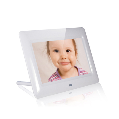 1024x600 7 Inch Lcd Digital Photo Frame / Lcd Picture Frame 154×86 mm