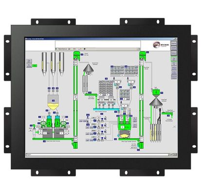 12-Inch Open Frame High Brightness Touch Screen Monitor for Industrial & Commercial Systems