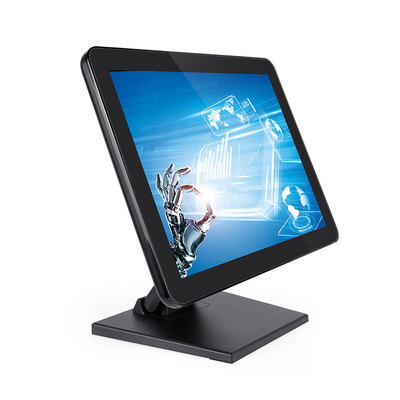 15 Inch PCAP Touch Monitor Pure Flat Screen With HD USB RS232