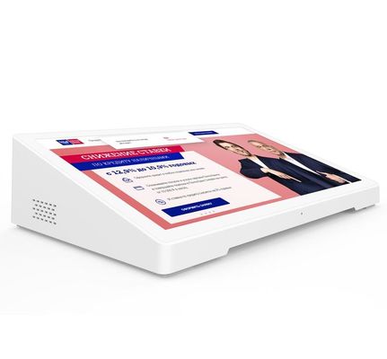 OEM 10.1 Inch RK3128 NFC POE Horizontal Desktop Tablet PC For Bank self-service terminal
