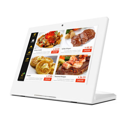 10.1Inch RK3288 NFC POE Desktop Android Tablet L Type Restaurant Tablet