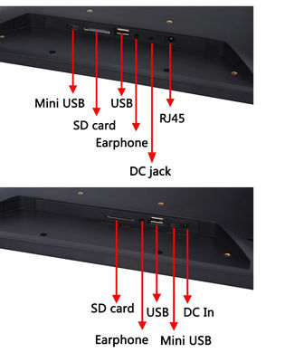 NFC 12inch WIFI Android Tablet All In One With Wall Mount Bracket