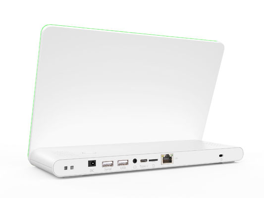 10.1 Inch Android 8.1 All-in-One Touch Screen PC with LED Light Bar and Quad Core Cortex A7 Processor