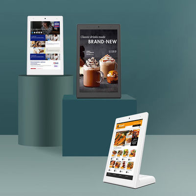 10.1 Inch Android Tablet L-shaped Desktop Android8.1 RK3288 Tablet IPS Touchscreen Tablet For Restaurant