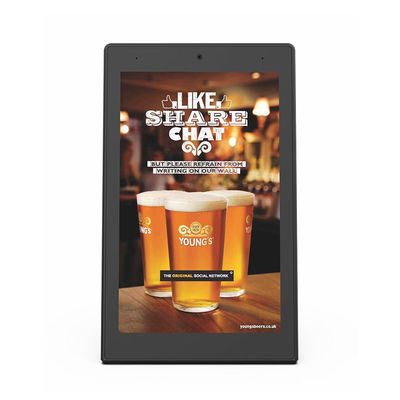 10.1 Inch Android Tablet L-shaped Desktop Android8.1 RK3288 Tablet IPS Touchscreen Tablet For Restaurant