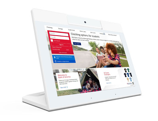 10.1 inch IPS All-in-One Tablet PC with 4G LTE and NFC RFID Touchscreen