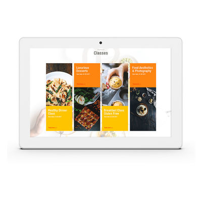 13.3-inch RK3288 Conference Room Tablet with Front Camera for Video Conferencing and Wall Mounting