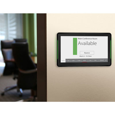 10.1-Inch NFC POE Wall Mounted Android Tablet with LED Light Bar for Meeting Rooms