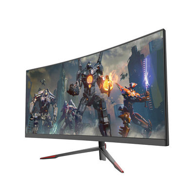 1800R 30 Inch Ultrawide Curved Monitor High Definition 8 Bit 2560x1080 Frameless