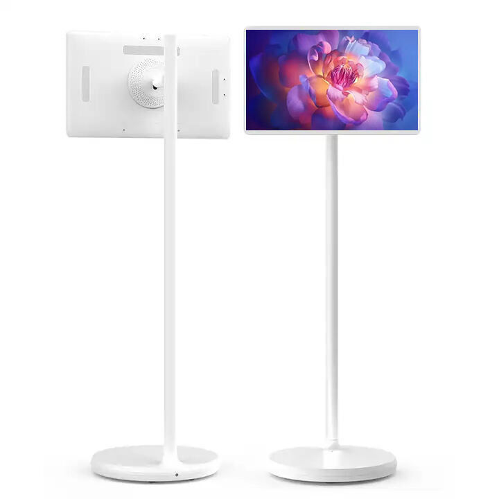 24Inch Stand By Me TV Indoor Android 12 Advertising Digital Signage Portable Floor Standing Smart TV
