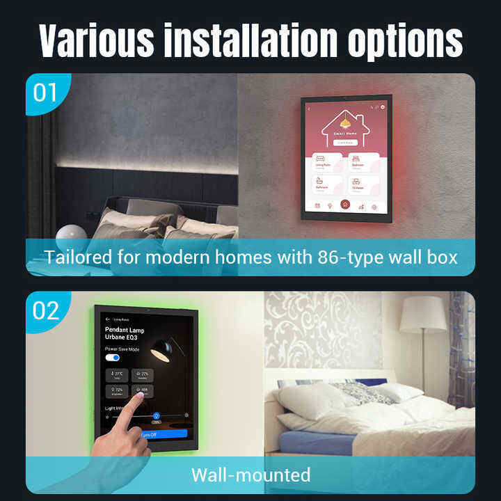 9.7 Inch RK3399 PoE Power Smart Tablet with IPS Screen for Smart Home Control