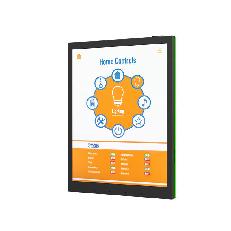 9.7 Inch RK3566 4+32GB POE NFC Wall Mounted Android 13 Tablet Smart Home Control Tablet PC with LED Light Bar