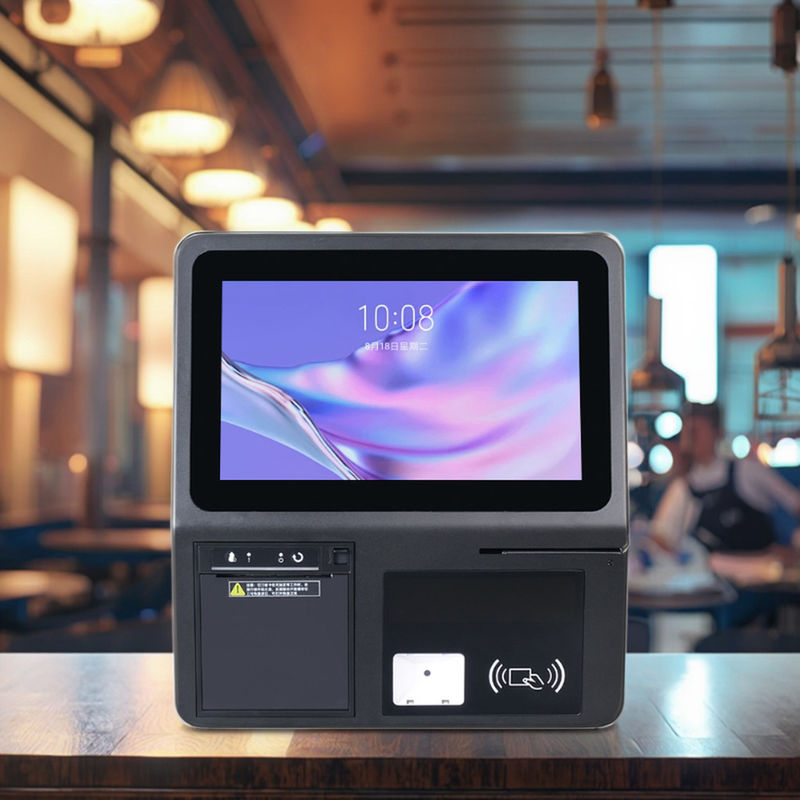 Thermal Transfer Printer Technology 11.6 Inch Android POS Kiosk for Supermarket Restaurant 4GB 32GB NFC 58mm Touch Screen