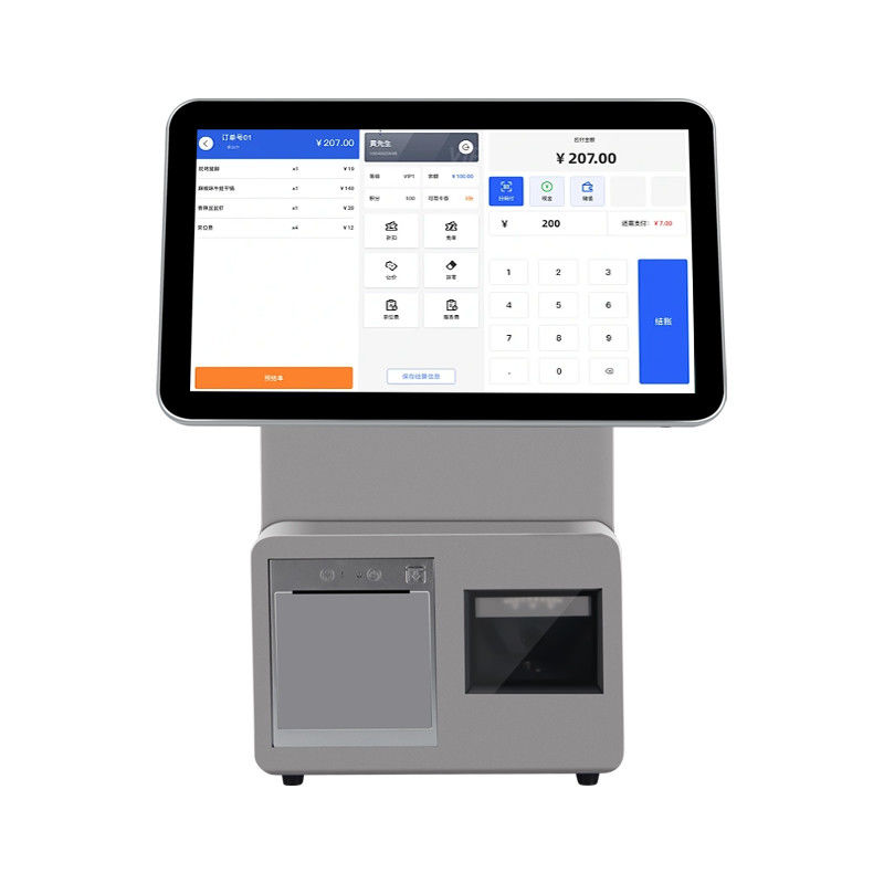 i3/i5/i7 CPU 15.6 Inch 11.6 Inch Digital Dual Screen POS Terminal Win7/10 Android Restaurant POS System with SDK Function