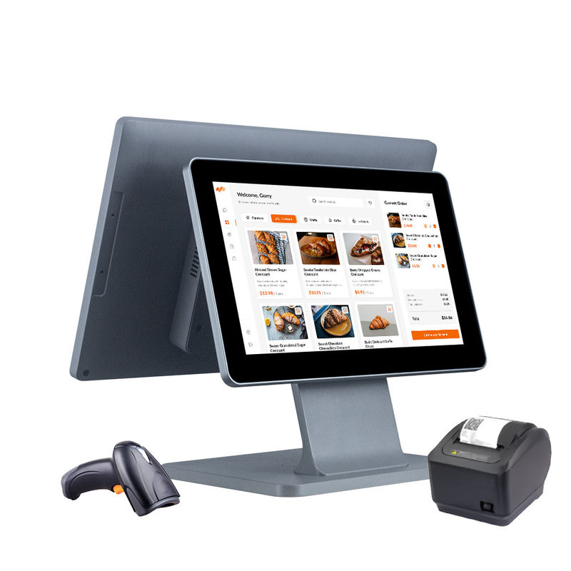 8GB DDR3 Memory 15.6 Inch FHD Ultra Thin Frame Full HD Resolution Win11 Android POS System Touch Screen POS All in One