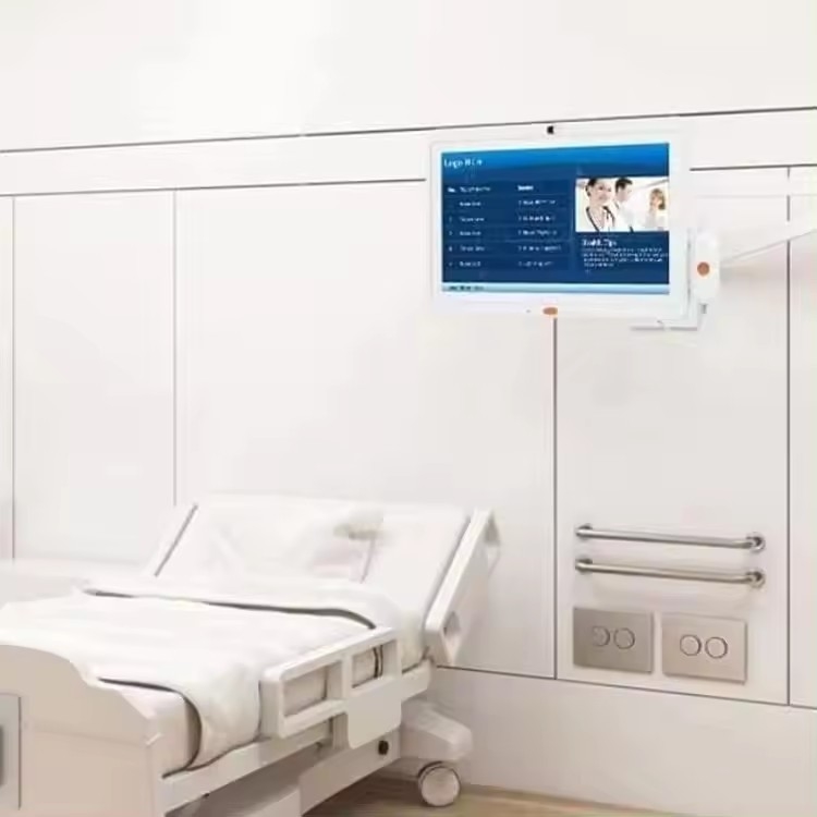 wall mount 10.1inch android tablet pc medical care wifi POE 4G LTE Camera call handle Nurse Call System for hospital Clinic
