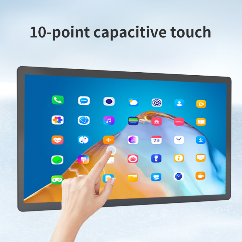 ultra-thin 32inch Commercial Digital signage advertising display Touch screen Rockchip quad core android tablet PC POE NFC WIFI 