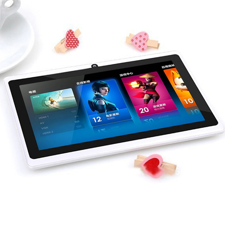Shenzhen OEM cheap tablet 7 inch quad core android 4.4 A33 super smart pad tablet pc