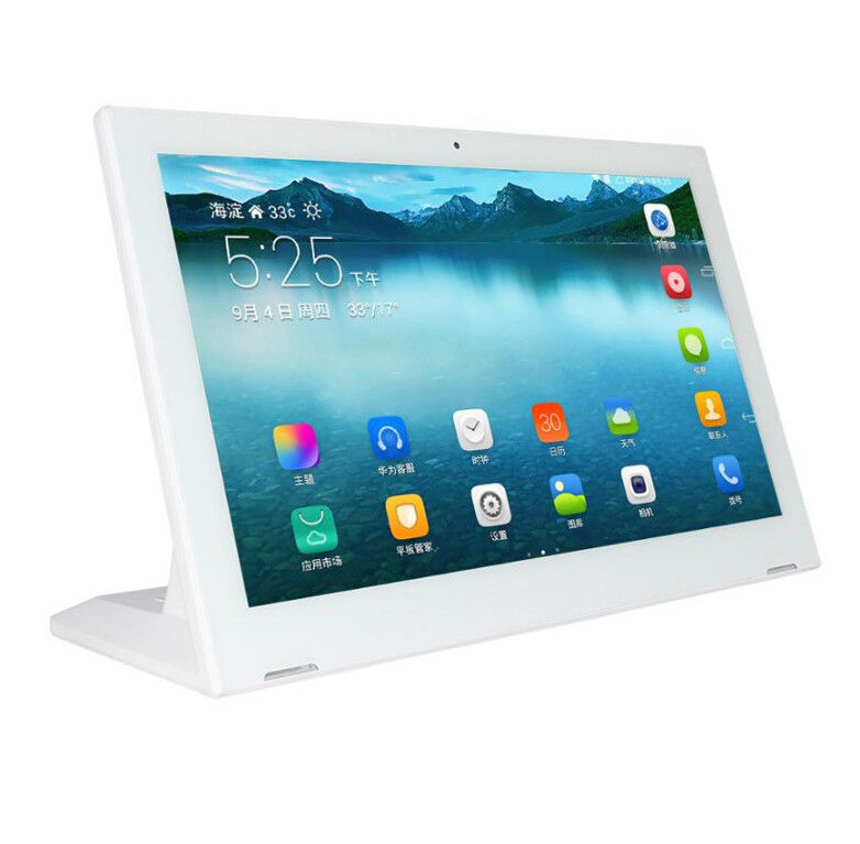 Desktop android tablet pc pos NFC 17.3 inch 15.6 inch kiosk advertising IPS HD display