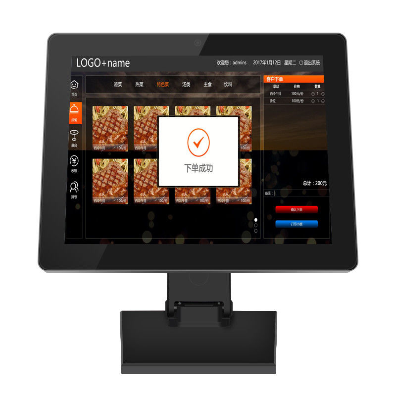 1.6GHz Quad Core Android POS Tablet with 15 Inch Touchscreen and 10-Point Capacitive Touch