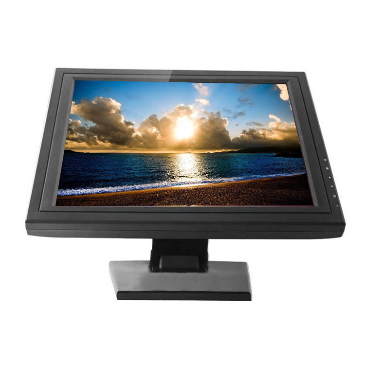 0.297mm 17 Inch Touch Screen Monitor , 5ms touch screen wall monitor for POS