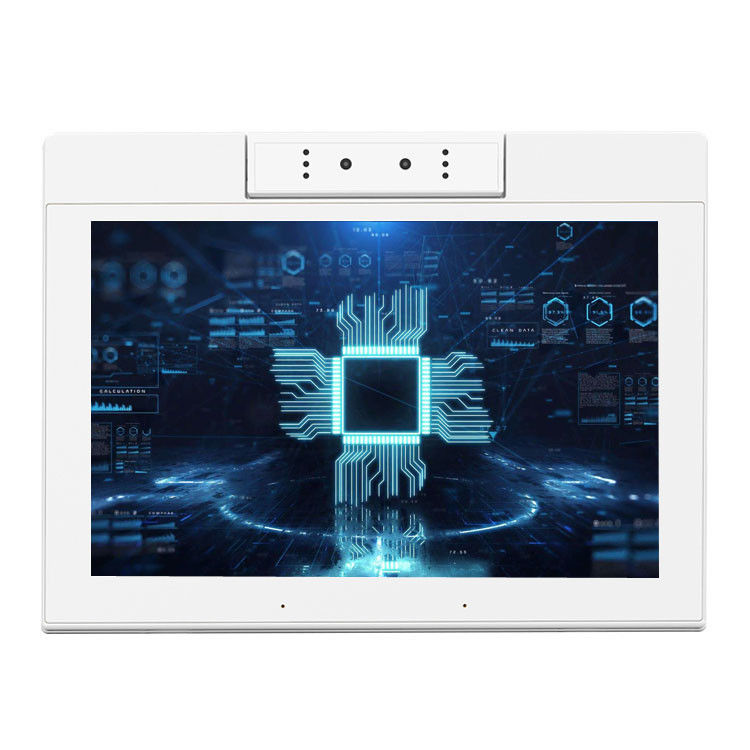 10.1 Inch L-shaped RK3566 POE NFC Android 11 Tablet Pc Desktop White Restaurant Ordering Tablet with Dual Camera
